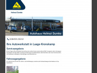 autohaus-dumke.de Webseite Vorschau