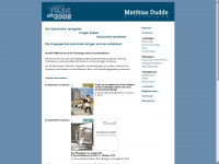 dudde.net Webseite Vorschau