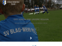 blauweisspolz.de Webseite Vorschau