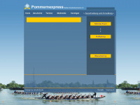 pommernexpress.de Webseite Vorschau