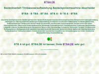 btba.de Webseite Vorschau