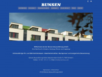 bunsen-bau.com Webseite Vorschau