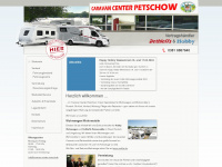 caravan-center-rostock.de Webseite Vorschau