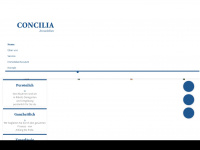 concilia.de Webseite Vorschau