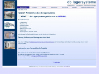 db-lagersysteme.de Webseite Vorschau