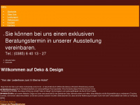 deko-design-schwerin.de Webseite Vorschau