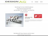 design-ag.de Webseite Vorschau