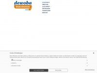 dewoba.de Webseite Vorschau