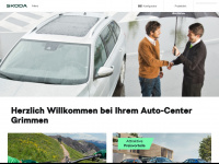 auto-center-grimmen.skoda-auto.de Webseite Vorschau