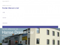 hanse-dream-car.de Webseite Vorschau