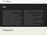 joachim-schaefer.com Webseite Vorschau