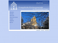 ev-kirche-zingst.de Webseite Vorschau