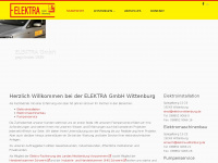 elektra-wittenburg.de Webseite Vorschau
