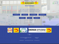 elektroanlagen-borchert.de Webseite Vorschau