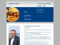 kanzlei-kozian.de Webseite Vorschau