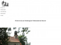 feldsteinkirche-marsow.de Webseite Vorschau