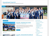 feuerwehrsport-teammv.de Webseite Vorschau