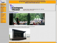 cassiopeia-theater.de Webseite Vorschau