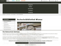 hsb.hs-wismar.de Webseite Vorschau