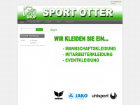 sport-otter.de Webseite Vorschau