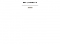 grossbahn.de Webseite Vorschau