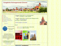 kirche-grimmen.de Webseite Vorschau