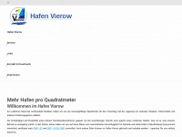 hafen-vierow.de Webseite Vorschau