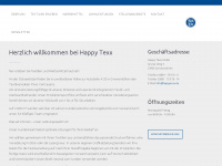 happytexx.de Webseite Vorschau