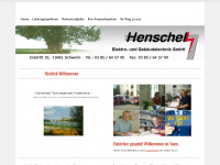 henschel-eg.de Webseite Vorschau
