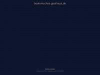 boehmisches-gasthaus.de Webseite Vorschau