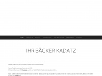 kadatz.de Webseite Vorschau