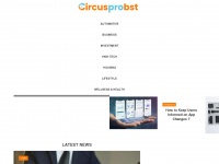 circusprobst.com Webseite Vorschau