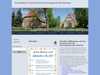 kirche-biestow.de Webseite Vorschau