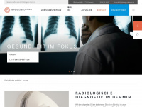 radiologie-demmin.de Webseite Vorschau