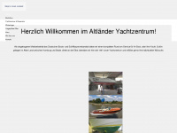 altlaender-yachtzentrum.de Webseite Vorschau