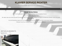 klavier-service-richter.de Webseite Vorschau