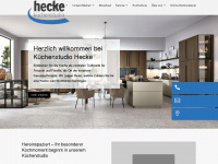 kuechen-hecke.de Webseite Vorschau