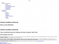 helmut-mueller-online.de Webseite Vorschau