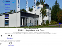 liebau-ot.de Webseite Vorschau