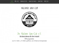 malchiner-kanu-club.de Webseite Vorschau