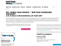 martens-prahl-schwerin.de Webseite Vorschau