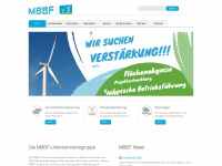 mbbf.de Webseite Vorschau