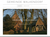 gemeinde-walkendorf.de Webseite Vorschau