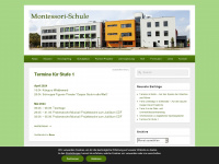 montessori-schule-greifswald.de Webseite Vorschau