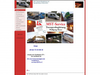 mst-service-transportbegleitung.de Webseite Vorschau