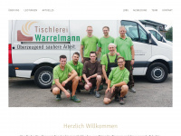 tischlerei-warrelmann.de Webseite Vorschau