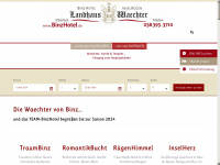 landhaus-waechter.de Webseite Vorschau
