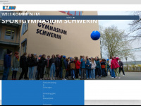 sportgymnasium-schwerin.de Webseite Vorschau