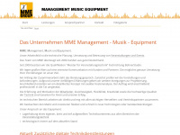 mme-group.de Webseite Vorschau