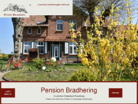 pension-bradhering.de Webseite Vorschau
